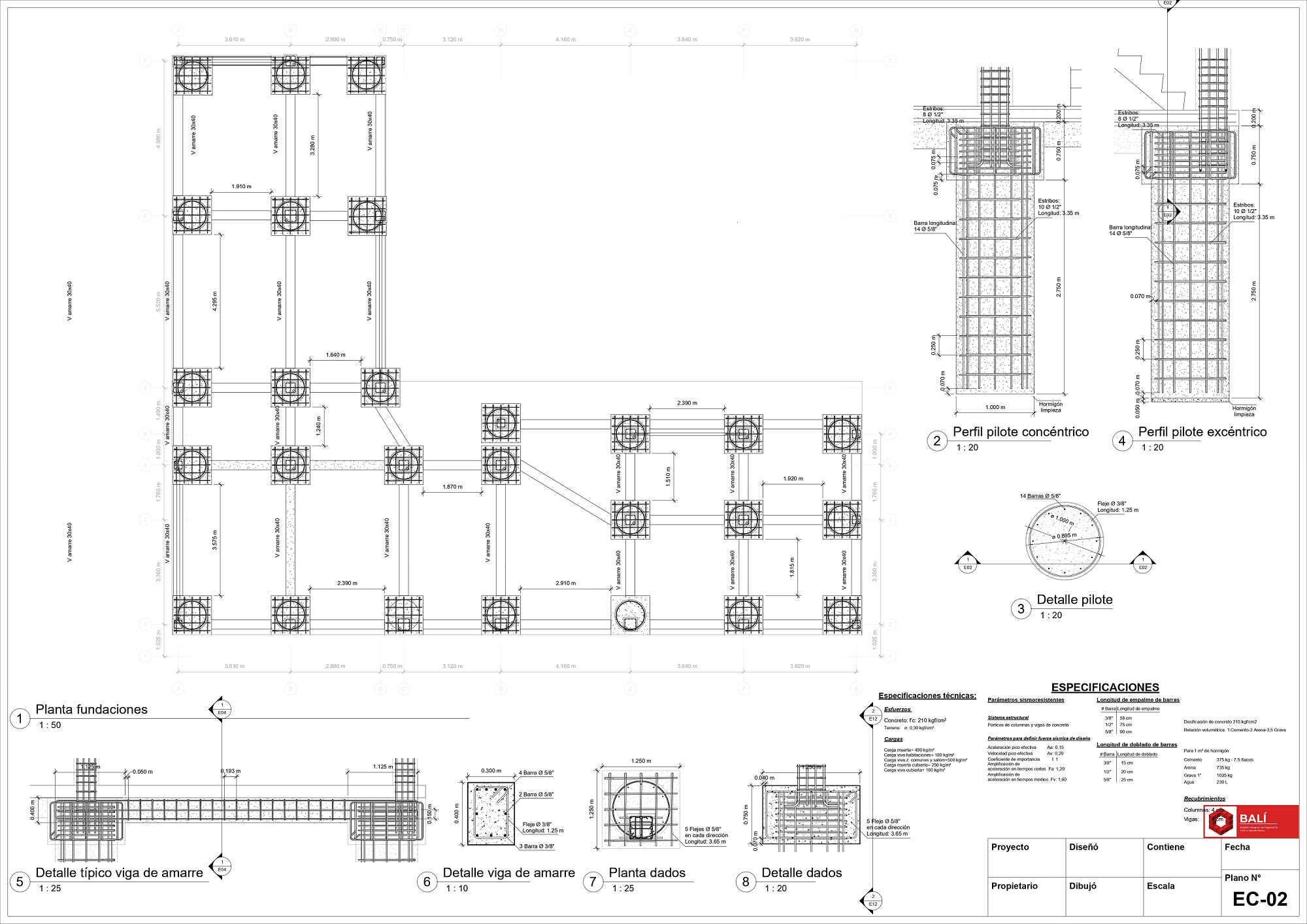 Diseño Estructural Hotel